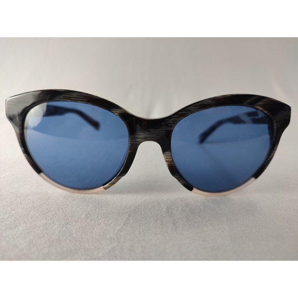 Warby Parker Piper 944 Sunglasses Striped Brown Grey 54-18-140 Blue Lens +‎ Case main image 7